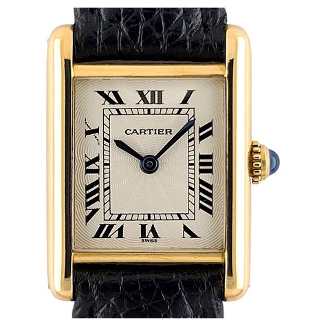 orologio cartier quadrante nero|Cartier tank prezzi.